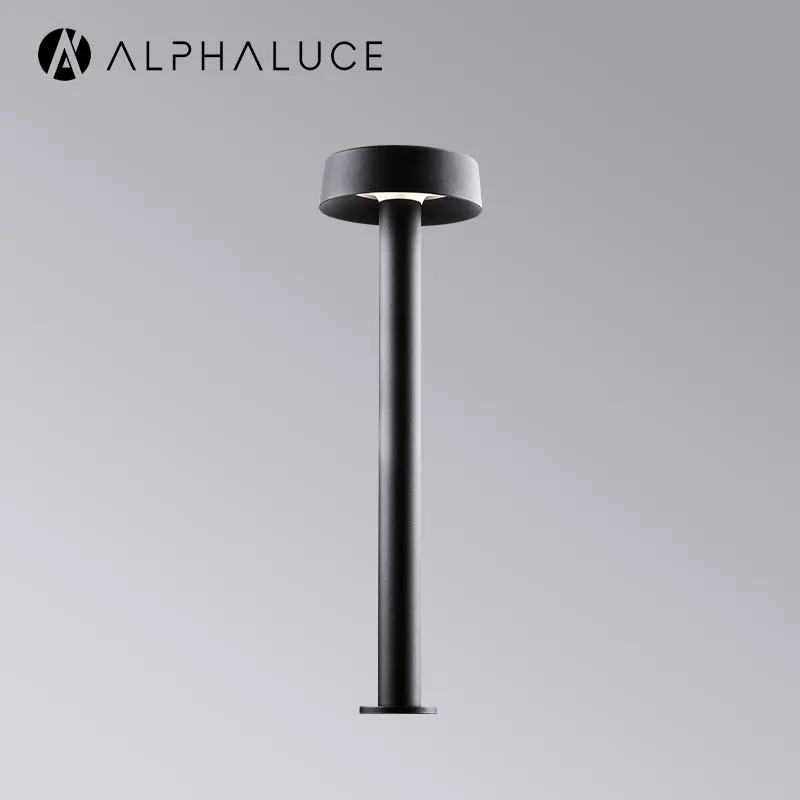 New Design Customized 400Mm 600Mm 800Mm Outdoor Lawn Lamp Hotel Villa Landscape Pillar Post Dc24V Led Bollard Light