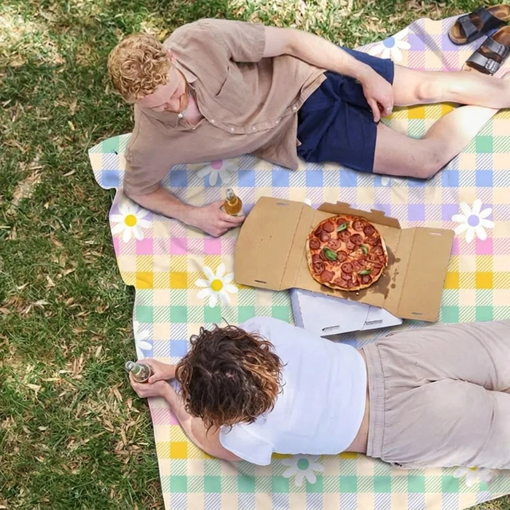 Wasserdichte Picknickdecke für draußen, groß, faltbar, sandabweisend, für Strand und Camping_voghion.com