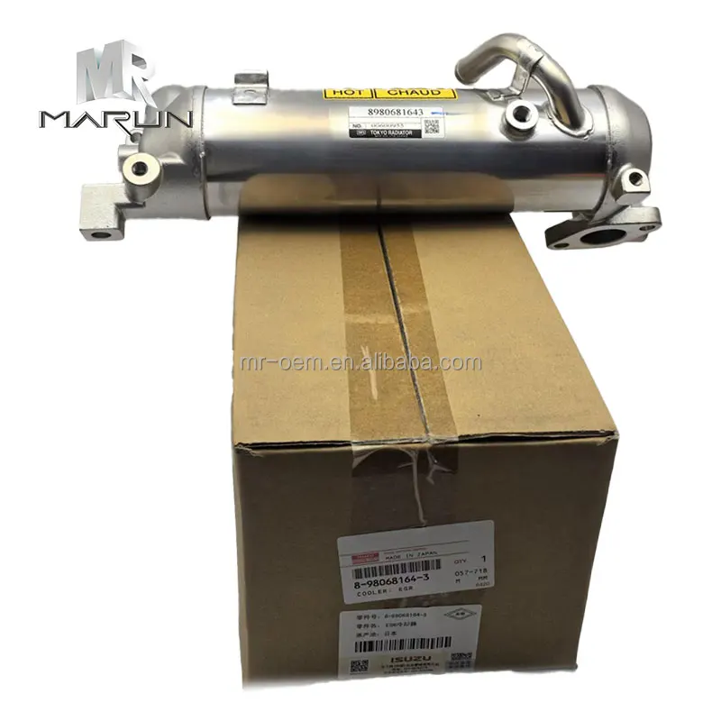 4JJ1 EGR Cooler 8-98068164-3 for Excavator CX130B Construction Machinery Parts