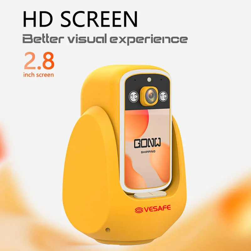 VESAFE Mini Wireless Video Call Camera Night Vision CMOS New Home Baby Monitor Plug Security Human Motion Tracking Baby Camera