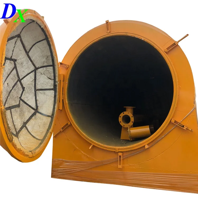 Horizontal air Flow Continuous Biochar Wood Charcoal Kiln