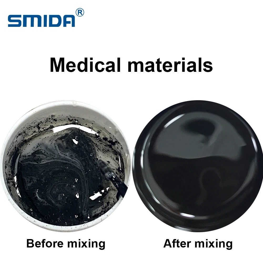 1500 мл Вакуумный планетарный центробежный смеситель используется для смешивания паяльной пасты SMIDA