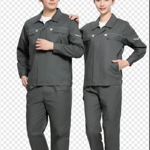 High Quality Polyester Cotton Long Sleeve Overalls for Men and Women Summer Work Clothes with Direct Order Option