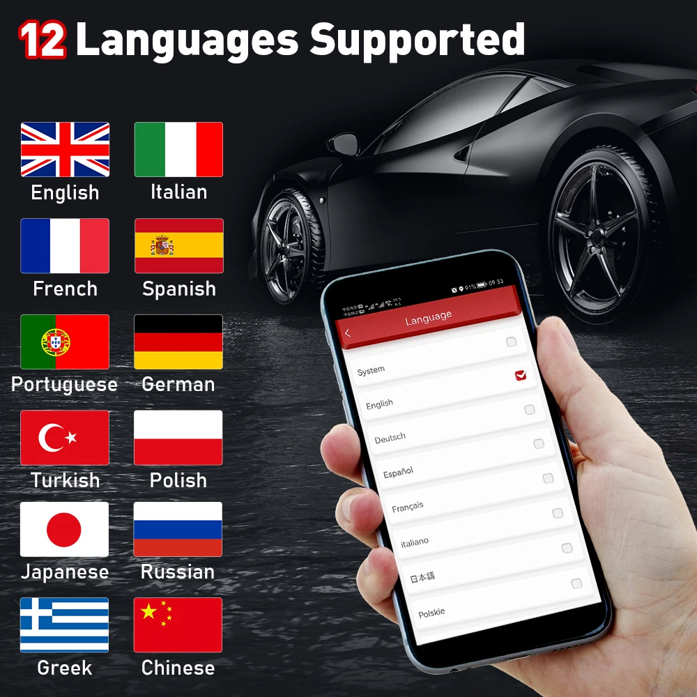 USA EU Warehouse KINGBOLEN Ediag Plus CANFD Protocol ALL System ECU Coding Active Test 16 Reset Car OBD2 Scanner