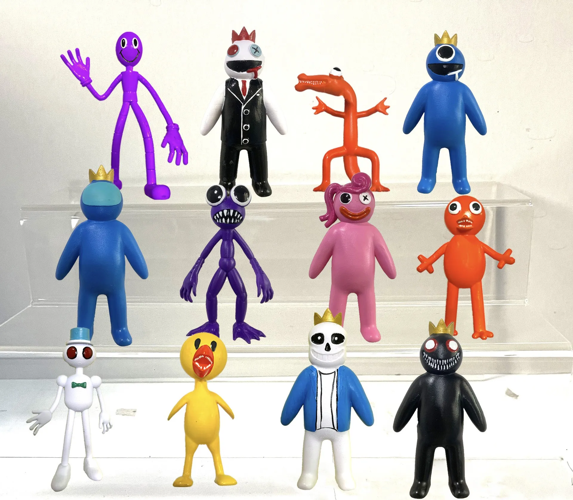 12 PC Rainbow Friends Game Action Figure Toy Collection Model