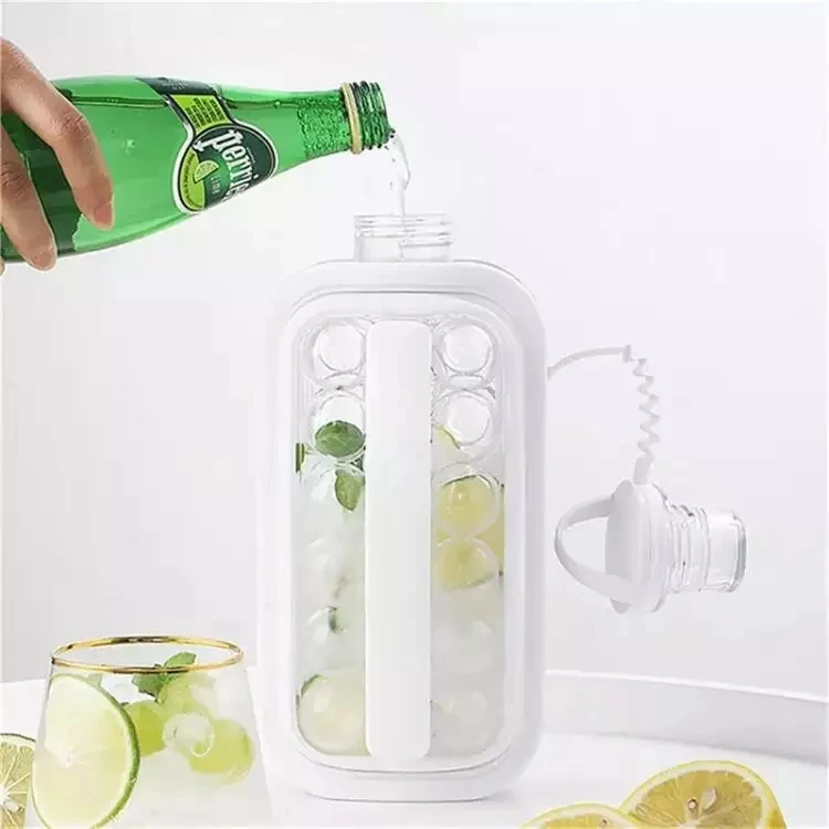 Tik Tok Ice Ball Maker 2 In 1 Portable Creative Ice Ball Mold Bottle