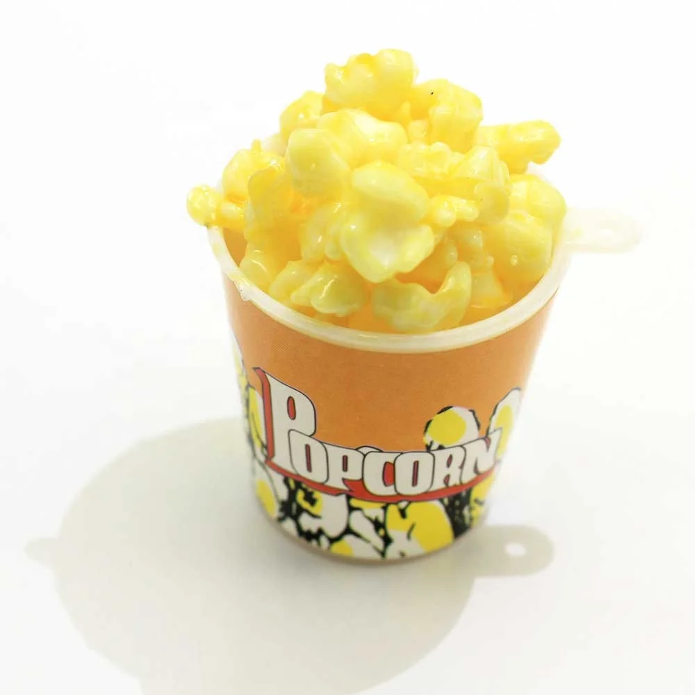 Wholesale 50PCS Little Popcorn 1:6 Scale Little Popcorn Bucket for Dollhouse Pretend Food Decor Photo Prop Toys for Children