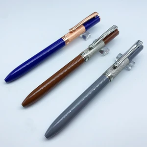 Factory Supplies High Quality Metal Pen With Custom Logo Stationery and School Supplies Promotion Twist Metal Ballpoint Pen