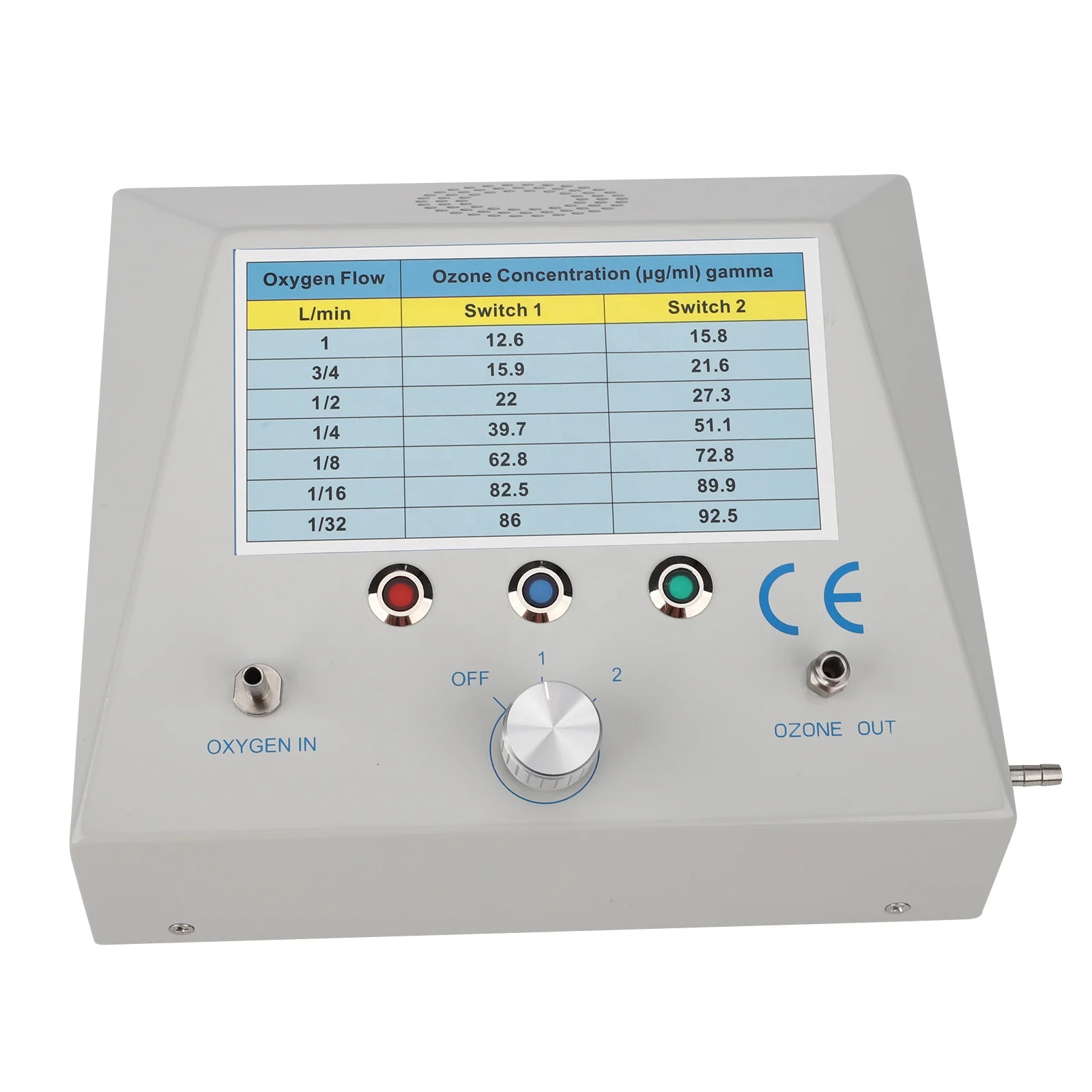 100-240V германиетехнология медицинский генератор озона 12 6 ~ 92 5 ug/ml