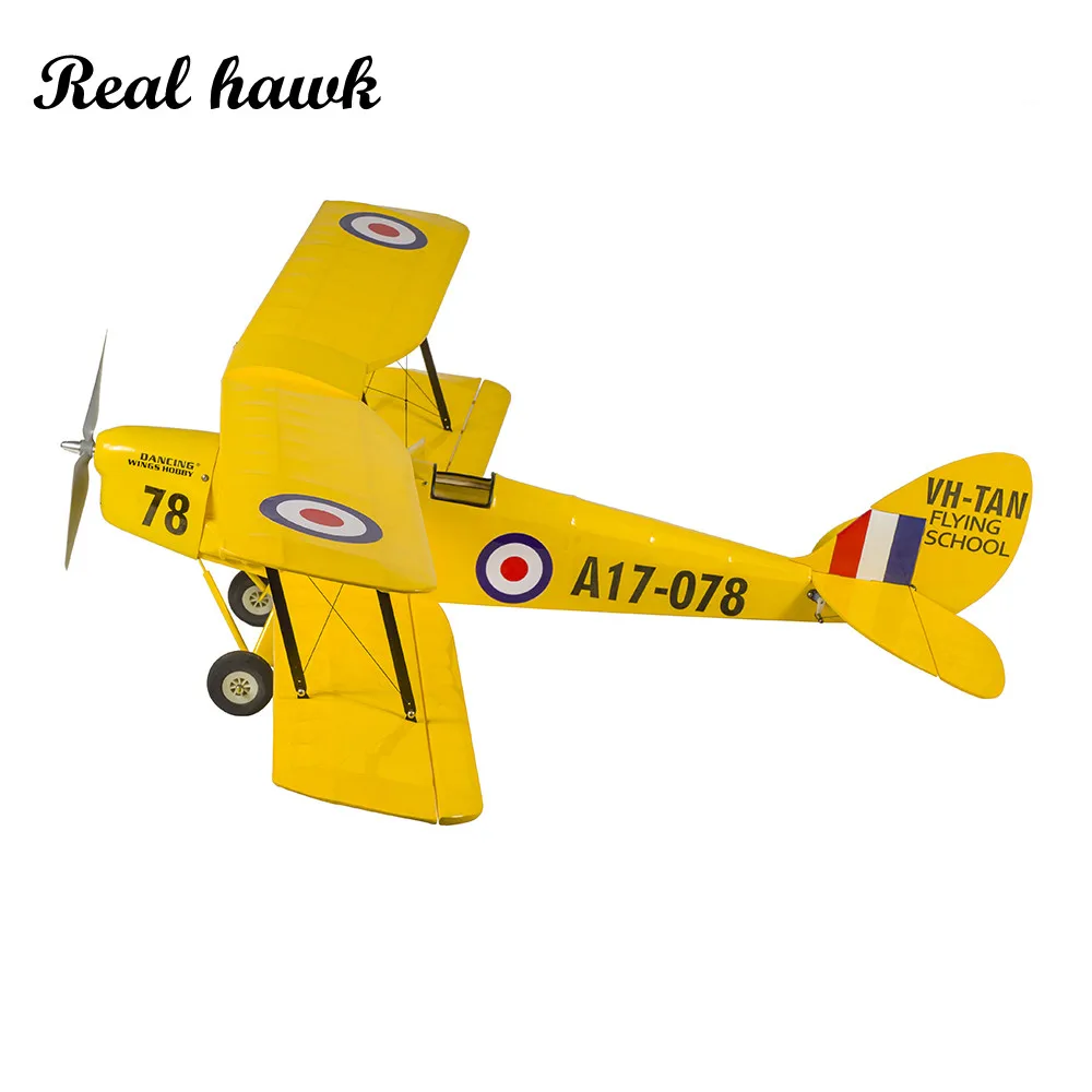 New ARF RC Plane Laser Cut Balsa Wood Airplanes DH.82