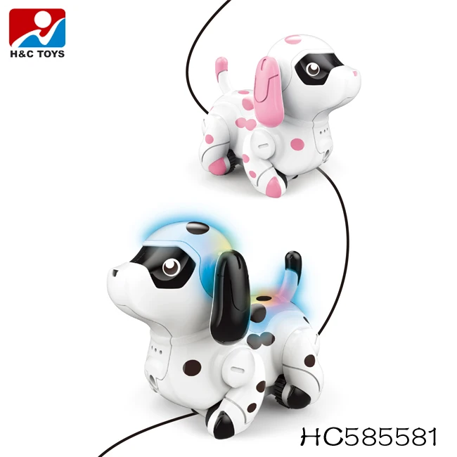 Kid Smart Robot Dog – Chien Robot Télécommandé Avec Danse, Marche Et Vaporisateur – Jouet Interactif ABS – Cadeau Enfant
