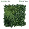 Dark Broad Leaf Fern Artificial Grass Wall Panel