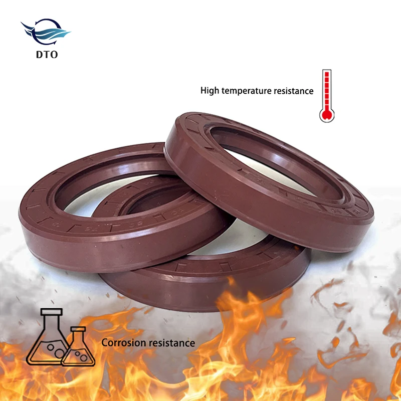 Dto Customized Fluorine Rubber Oil Seal,High Temperature Resistant Tc