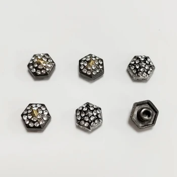 10mm Clothing Accessories High Grade Customized Rivet with Screw for Women Skirt Dress