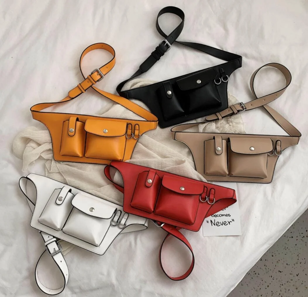 Wholesale Hot selling new fashion Ladies belt bag Fanny Pack Running Phone  Holder Waterproof Trendy Waist Bag From m.