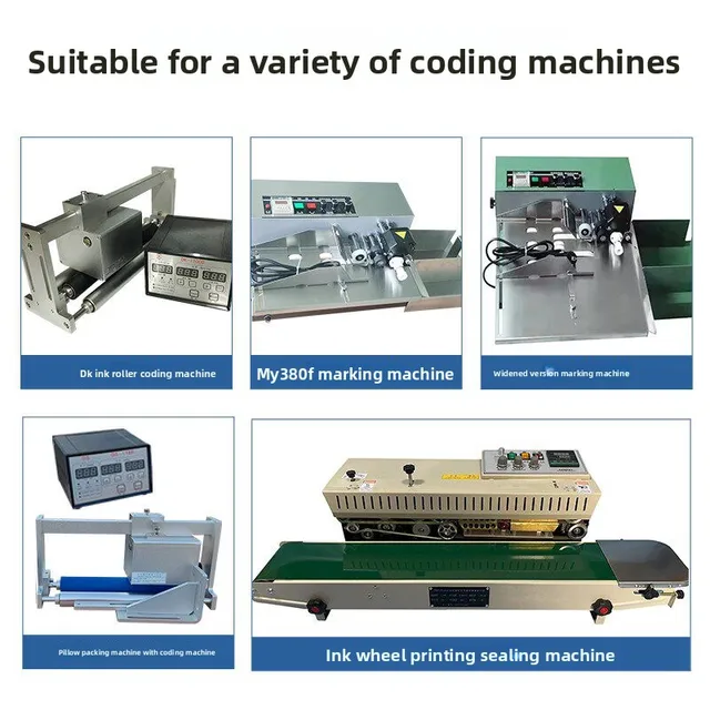 Dikai 833 36*45 High-temperature Ink Roller for Sealing Machine 36*45 Ink Roller DK1100 Dikai Coding Machine Black Ink Roller 4