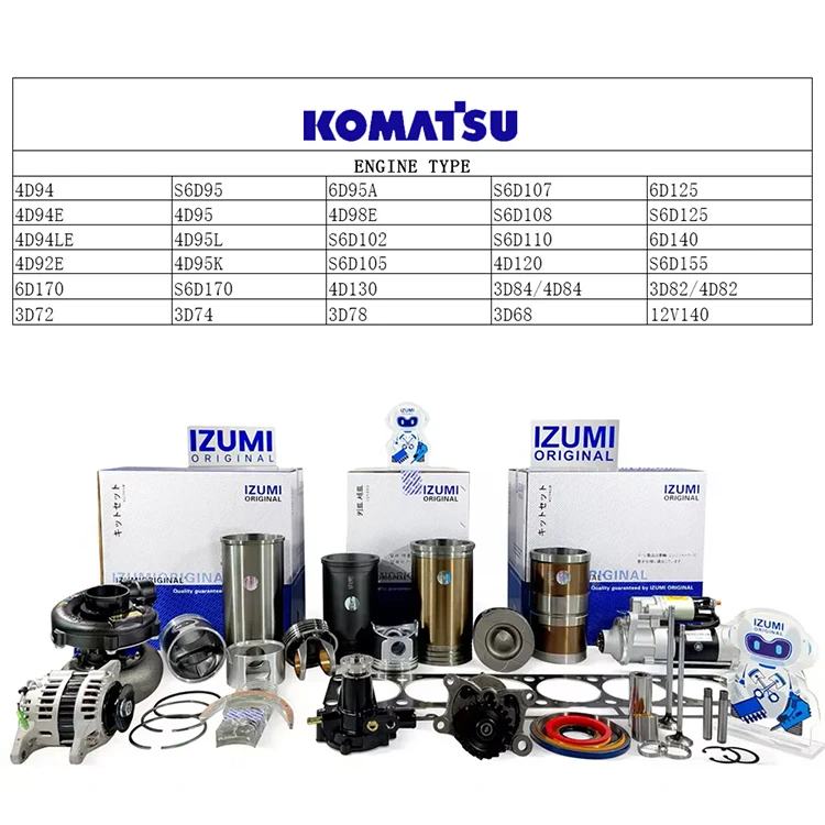IZUMI ORIGINAL 4D95 フューエルインジェクター 6207-11-3100