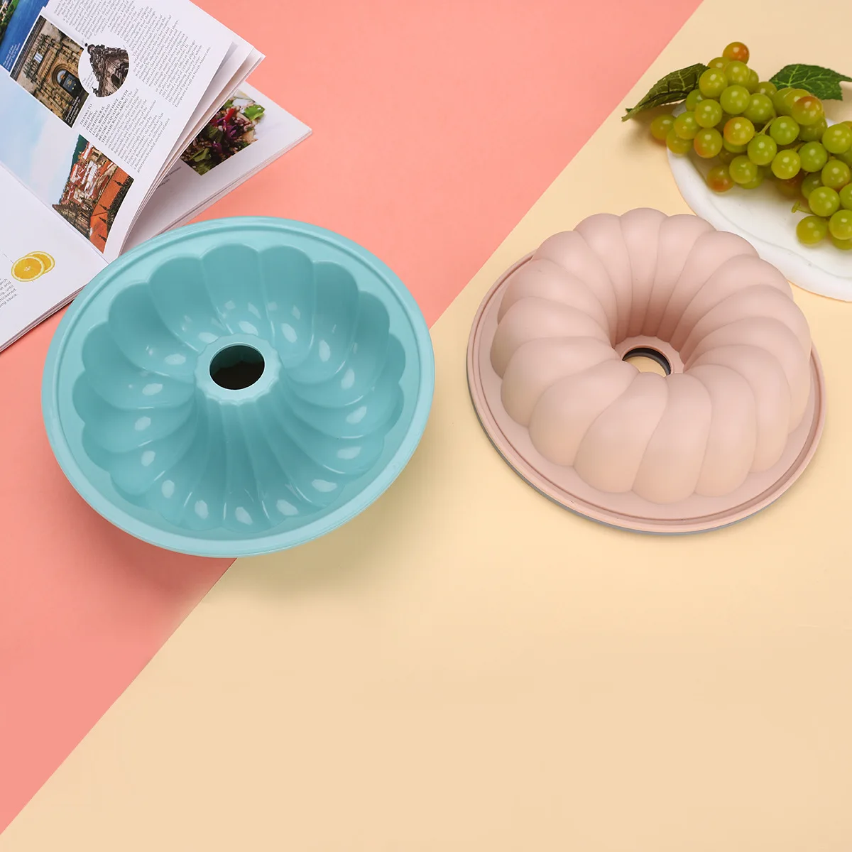 High Temperature Resistant Single-Hole Pumpkin Silicone Cake Mold DIY Handmade Baking Tools for Chocolate Pudding supplier