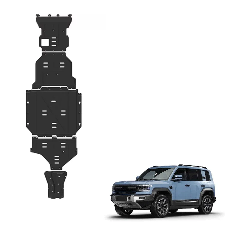 Car Skid Plate for FangChengBao Leopard 5 Accessories Aluminum Magnesium Motor Plate Battery Plate Exterior Accessory