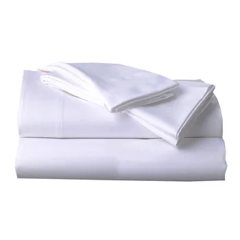 wholesale white deluxe four seasons cotton hotel quality bed linen queen king sheets for sale