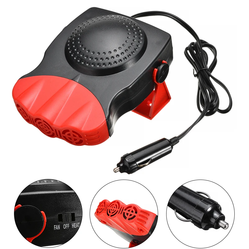 12 В 150 Вт автомобильный обогревающий охлаждающий вентилятор зимний портативный дефростер дезинфектор