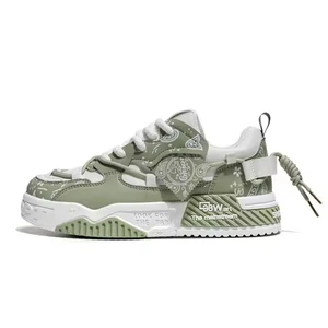 Men's Niche Original Shoes 2026 New Summer Versatile Casual Flat Styles Sports Thick Soled Height Increasing Bread Trendy Design