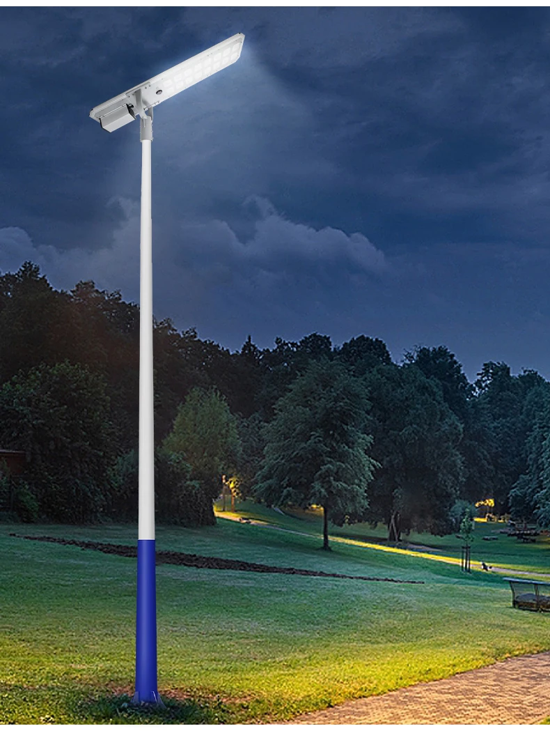 Engineering Integrated Solar Street Light Smd5054 Highbrightness Lamp