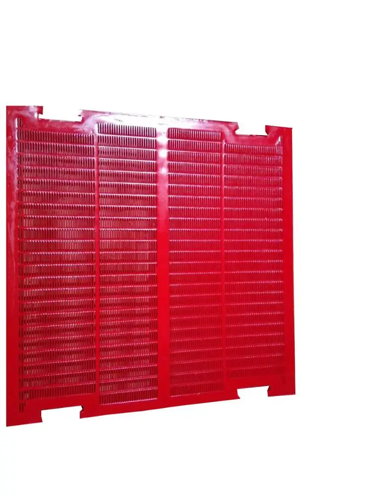 Полиуретановый вибрирующий экран Weihai Tongge, сетчатые ситевые пластины, полиуретановый экран для обезвоживания