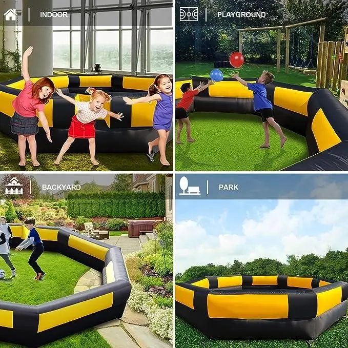 15ft 20ft Portable Pvc Blow Up Inflatable Gaga Ball Pit Inflatable Foam