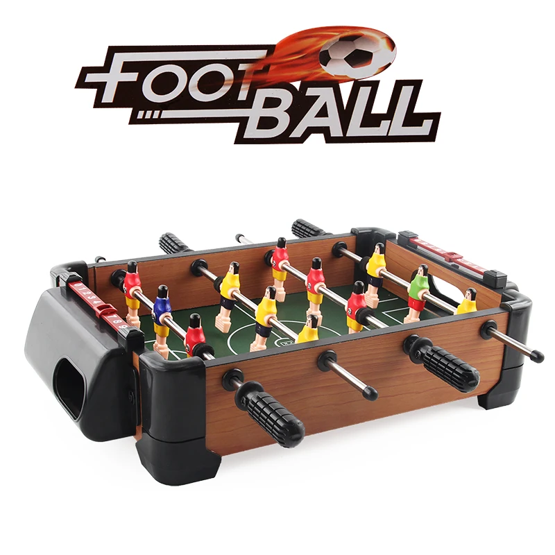 Custom Mini Table Foosball Wooden Desktop Football Table Toy Indoor Foosball Soccer Table