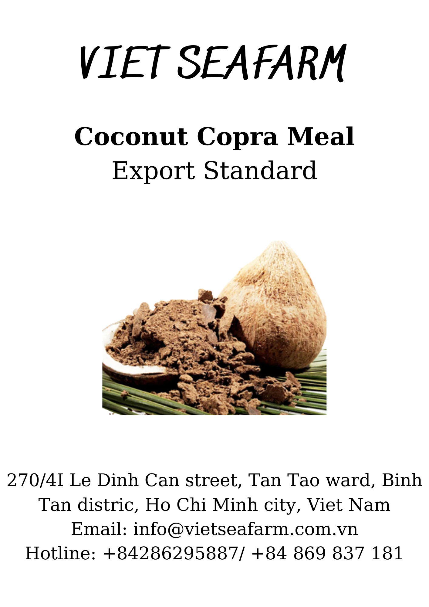 Buy Copra Meal (230650) from Indonesia Commodity Circle, PT, Indonesia |  Tradewheel.com