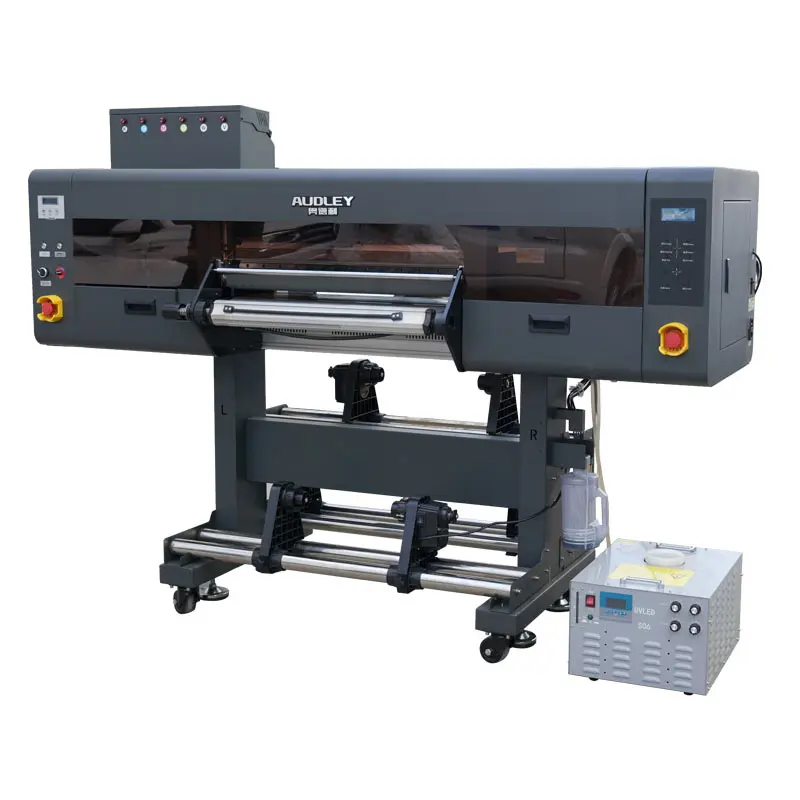 Audley 24" New Uv Dtf I3200-u1 Crystal Sticker Printing Machine Uv Roll ...