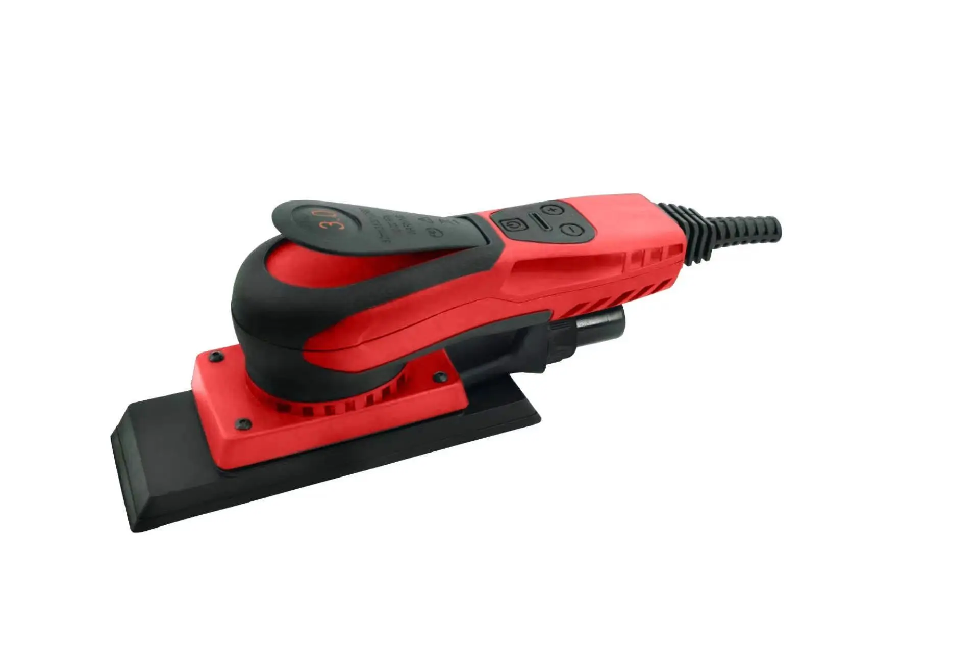 350w Brushless Motor Square Sander Tekway 70x198mm Flat Sander For Wood