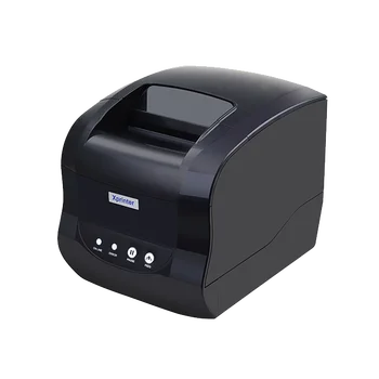 Xprinter 365B Thermal Label Printer Barcode Sticker Receipt Printer Support 20-80mm 2 In 1 Print Machine for Android iOS Windows