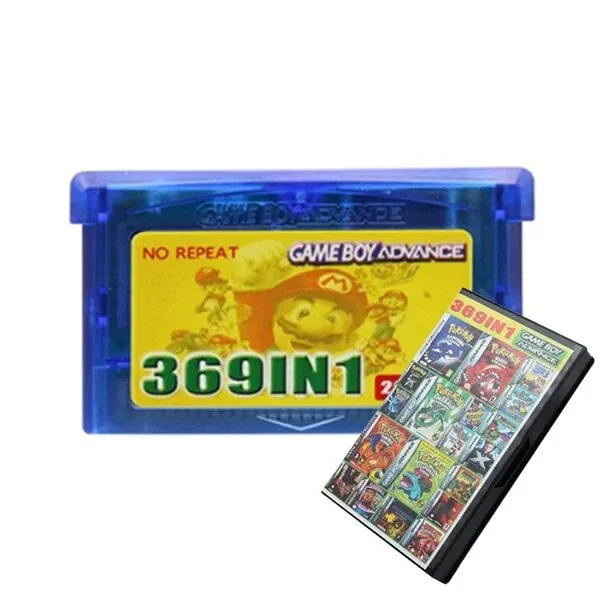 369 in 1 GBA Cartridge for GameBoy Advance & NDS - Affordable