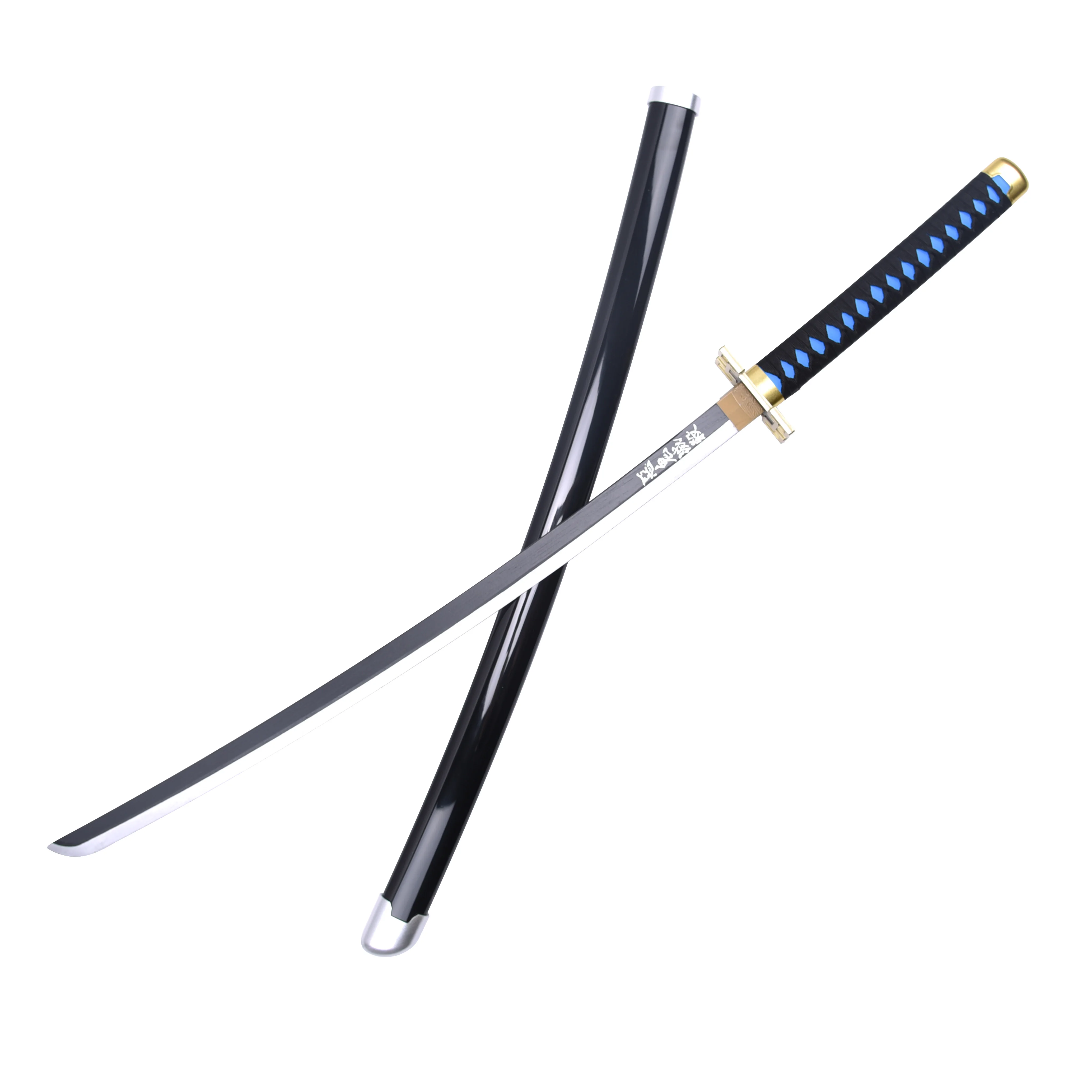 Latest Version Bamboo Anime Sword Demon Slayer Tokitou Muichirou Cosplay Sword Wooden Katana