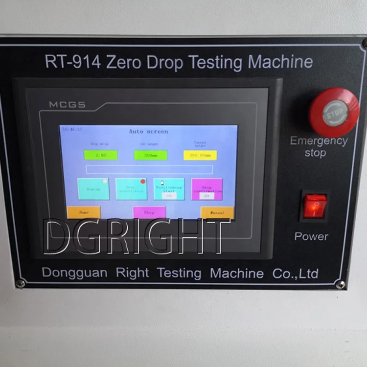100KG Single Wing Single Arm Zero Drop Fall Free Drop Testing Machine ...