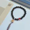 8mm [red ice crack bead cat claw]]