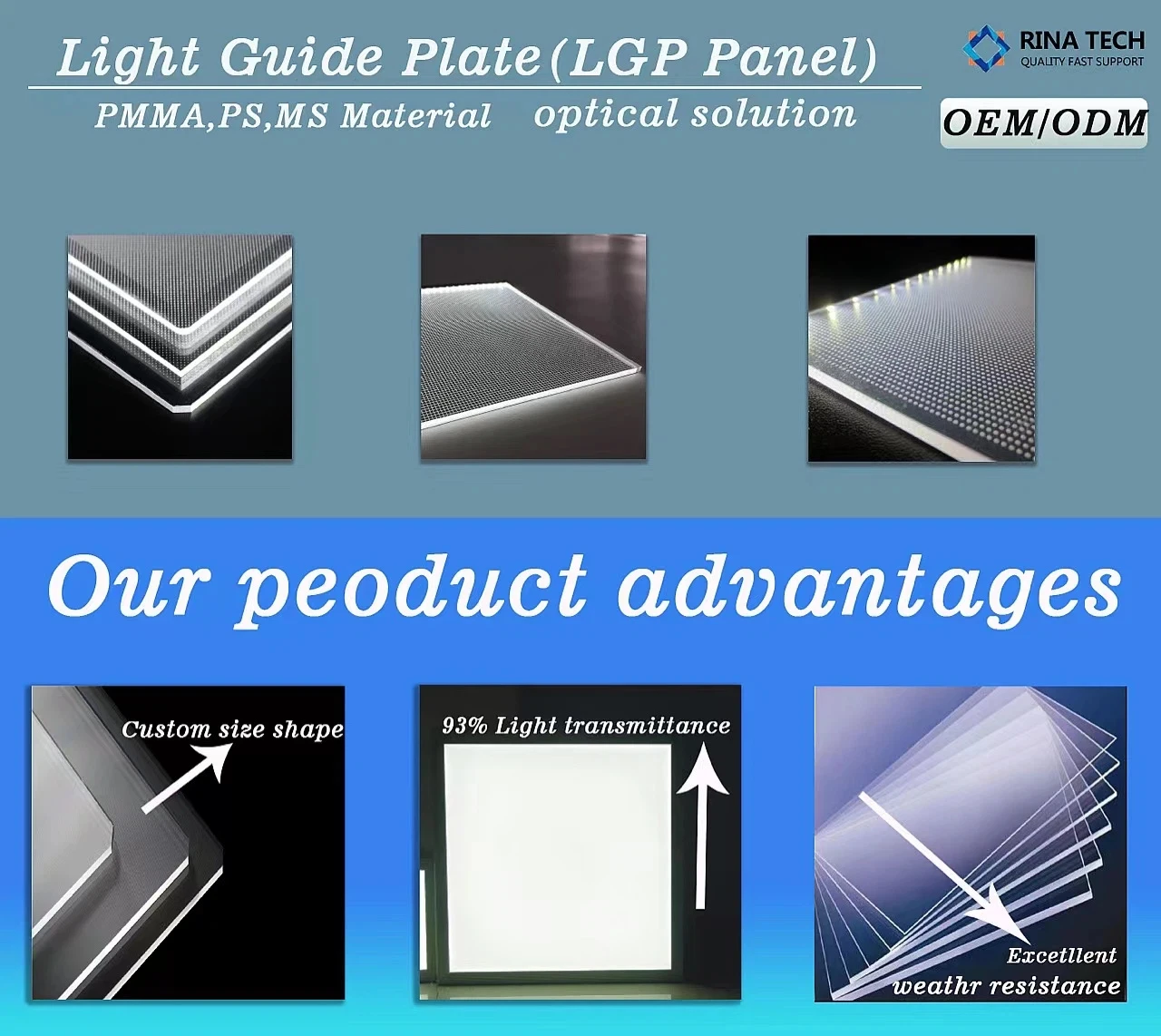Wholesale high quality direct selling LGP sheet Acrylic light guide plate 15.6inch laptop lgp Wholesale high quality direct selling LGP sheet Acrylic light guide plate 15.6inch laptop lgp