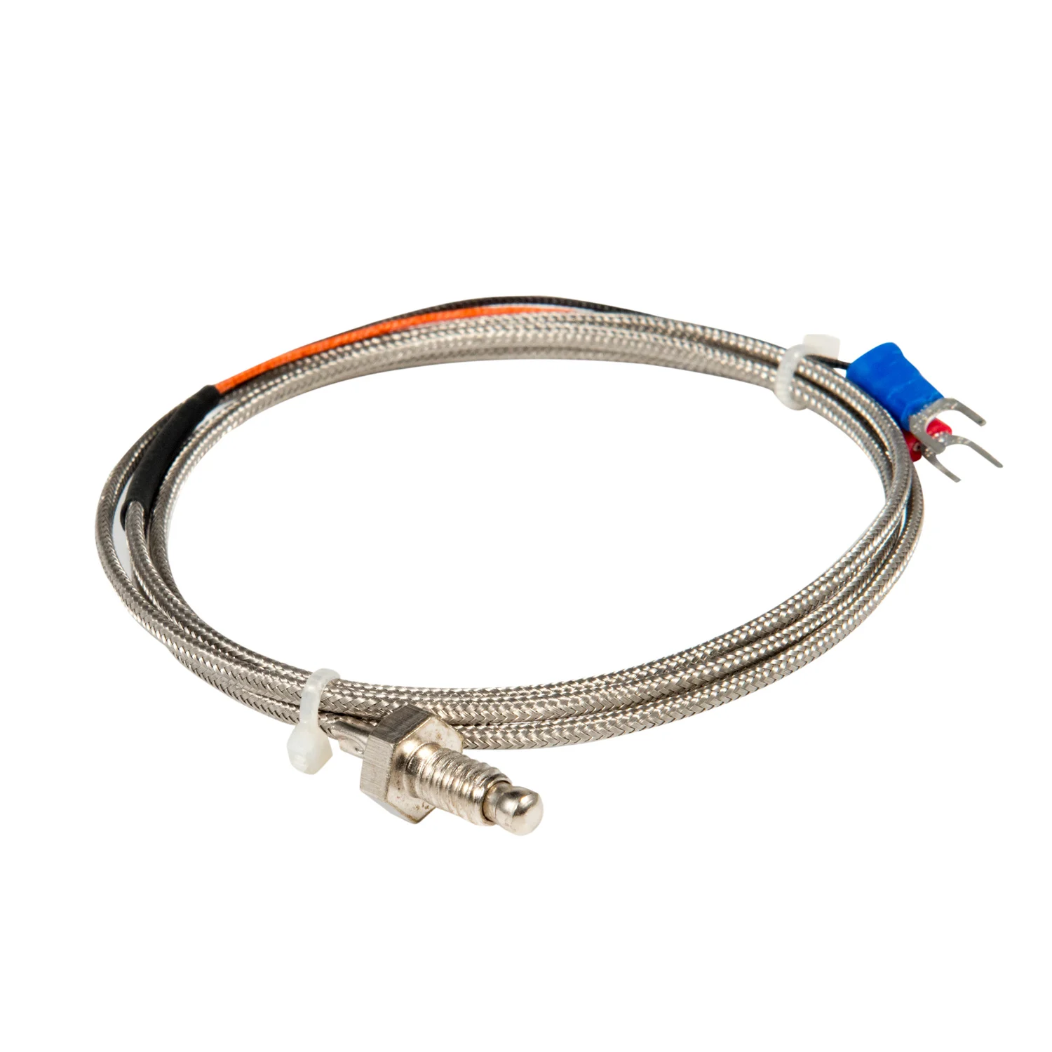Movable Thread Thermocouple Type k Rod 18mm Temperature Calibrators Pt100 RTD Sensor