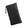 Croc Embossed Black