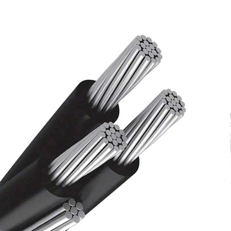 Cable ABC de energía eléctrica de aluminio de alta calidad tamaños personalizados 35mm 95mm 16mm precio bajo XLPE alto 12V Origen de Malasia