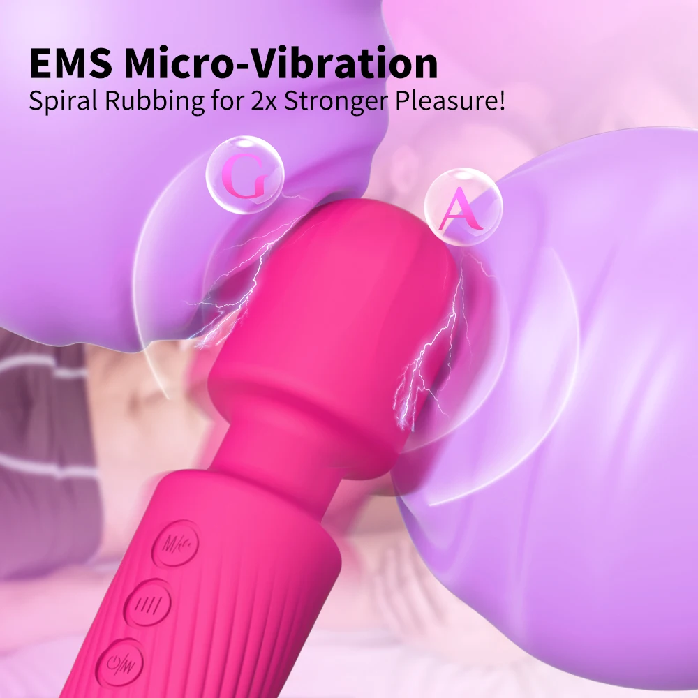 water as a lubricant biology Le Wand Flat Top Fusion G Double-Ended Petite Wand Vibrator main image 1