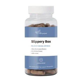 Wholesale 60 Fast-Acting Capsules Slippery Box - for Natural Moisture Support, Feminine Care for Women