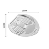 Râpe en acier inoxydable 304 argent