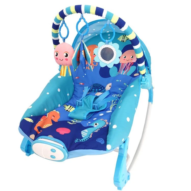 Adjustable Safety Baby Swing Bouncer Chairs Multifunction With Music
