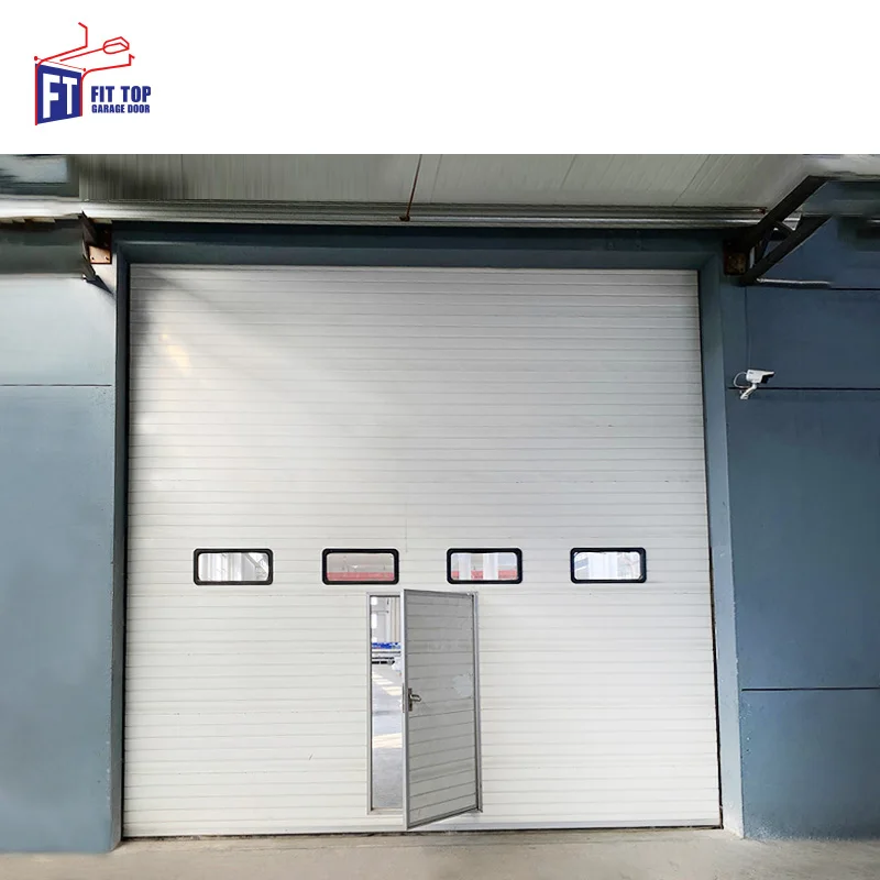 19 Years Supplier Direct Factory Supply High Quality Steel Vertical Overhead Sectional Dock Door for Industrial Modern Hotel