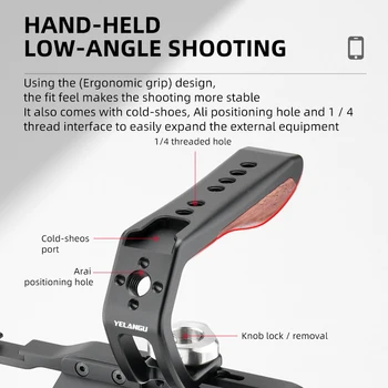 Yelangu Phone Cage Set for Live Broadcast Video Shooting  LW-01 detail image