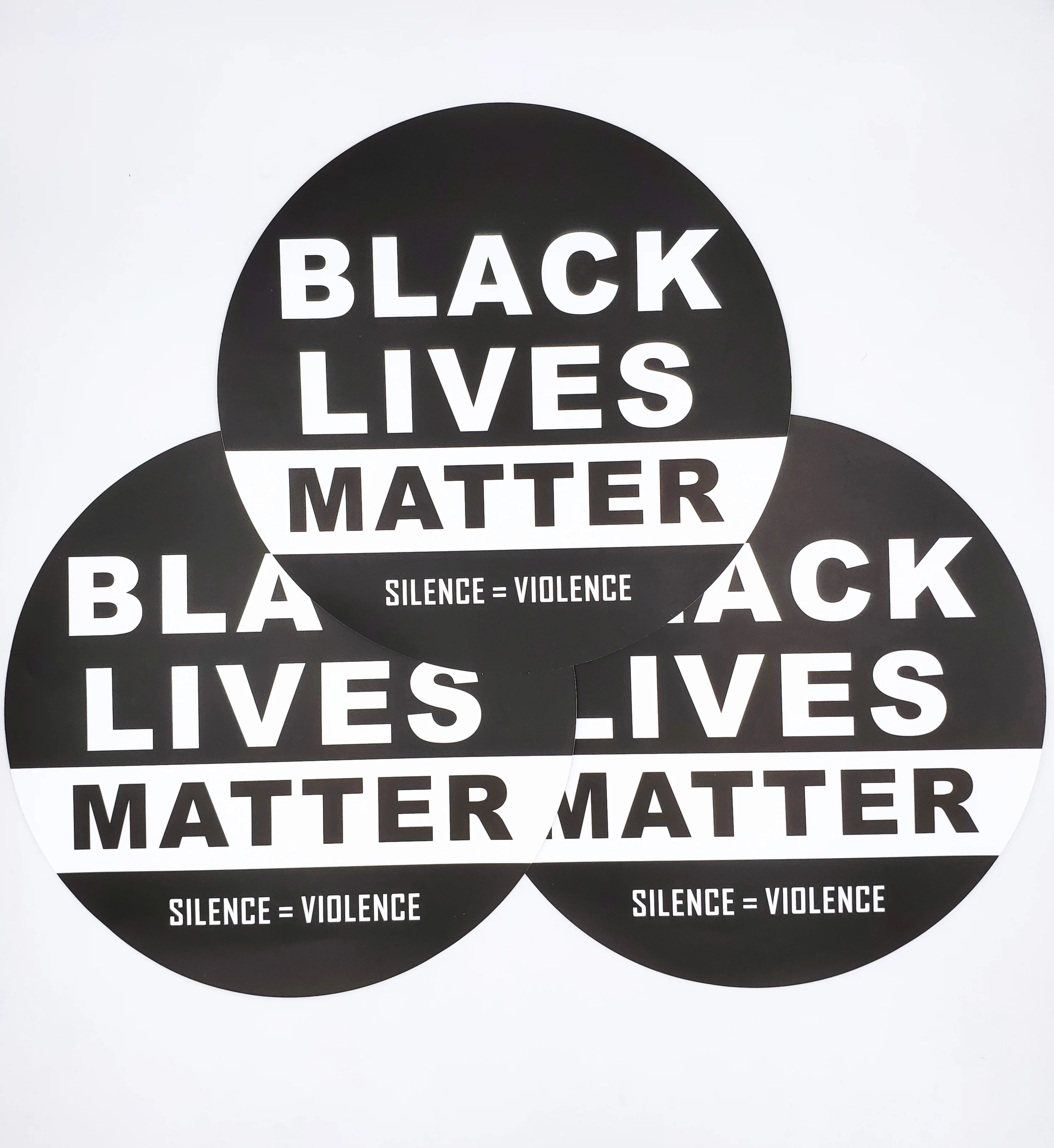 Black Lives Matter Sticker with Waterproof and UV Protection Peel And Stick
