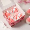 Paquete de fresas rosas de gran tamaño (4 piezas por paquete)